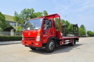 這款國(guó)六挖機(jī)平板運(yùn)輸車(chē)很火，關(guān)注沒(méi)？